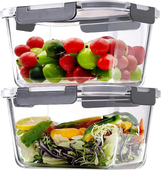 Metal Silverware Organizer with 5 Compartments