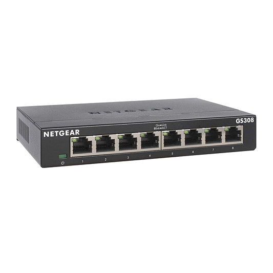 8-Port Gigabit Ethernet Switch for Home and Office