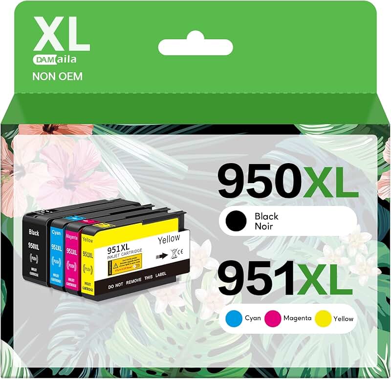 Ink Cartridge Set for OfficeJet Pro 8600 and 8610