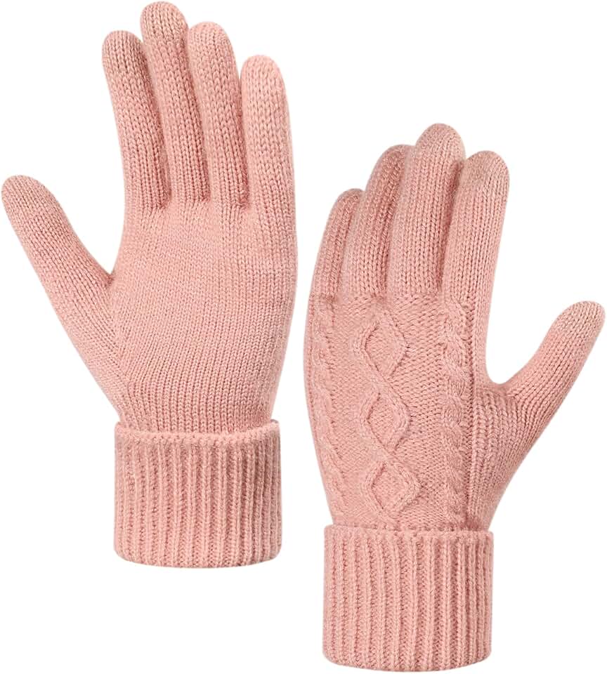 Warm Fleece Winter Gloves for Women