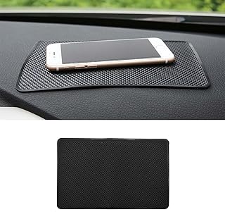 Anti-Slip Silicone Dashboard Mat for Phones and Keys
