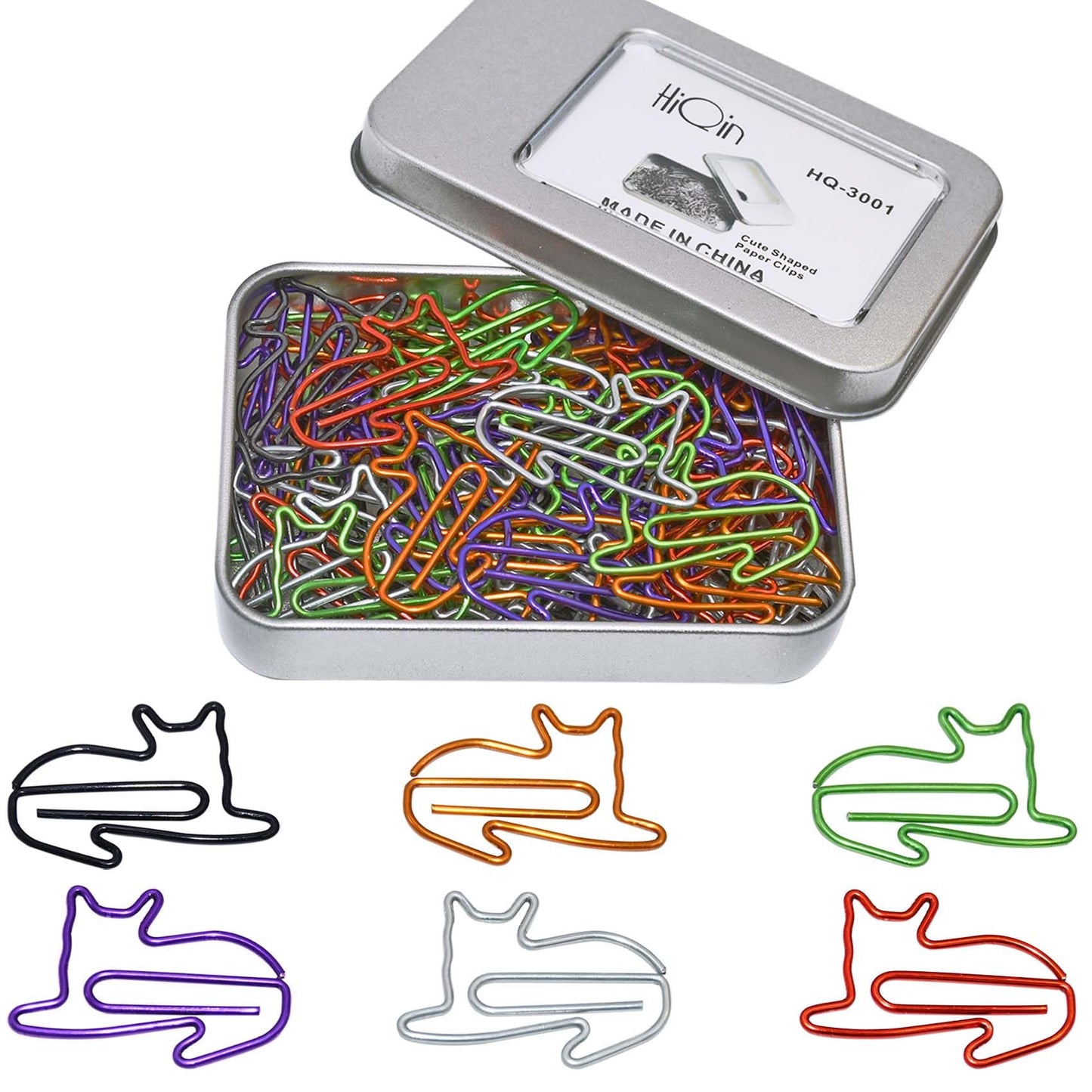 Cute Cat Paper Clips for Office and Gifts
