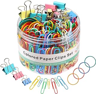 Set of 300 Office Supplies for Desk and School
