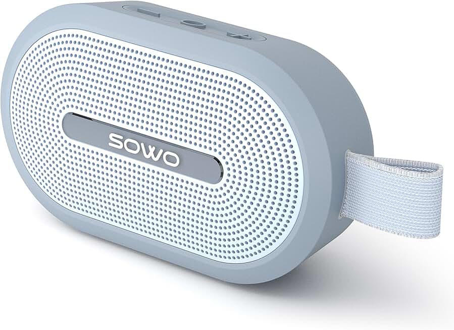 Wireless Portable Waterproof Bluetooth Speaker with 24H Playtime