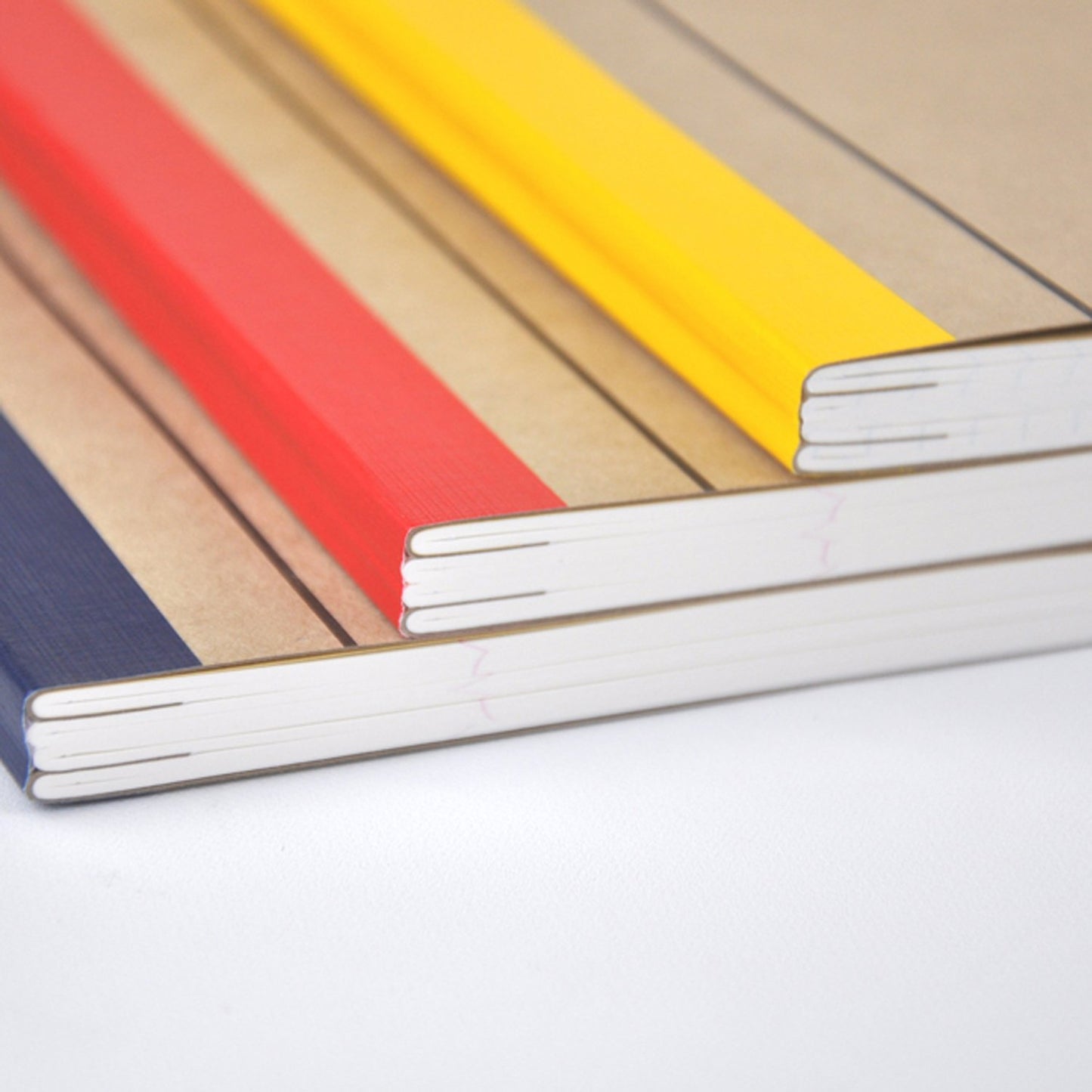 A5 Red Notebook with Margin