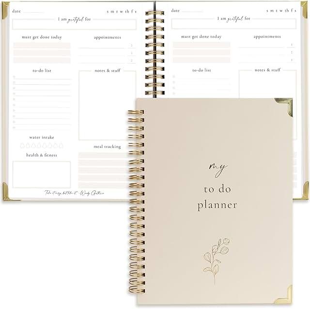 Beautiful To Do List Notebook for Daily Planning