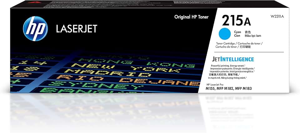 Cyan Toner Cartridge for Laserjet Printers