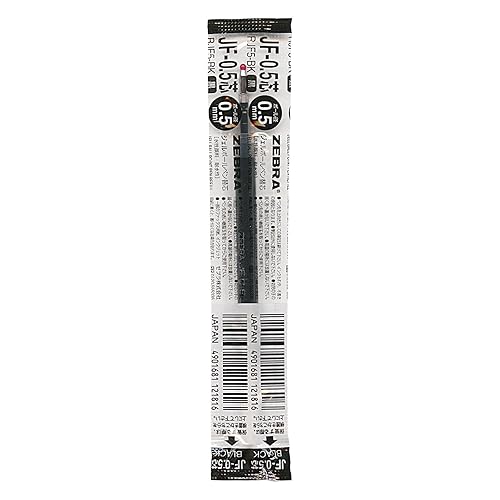 Black Gel Ballpoint Pen Refills, 10 Pieces
