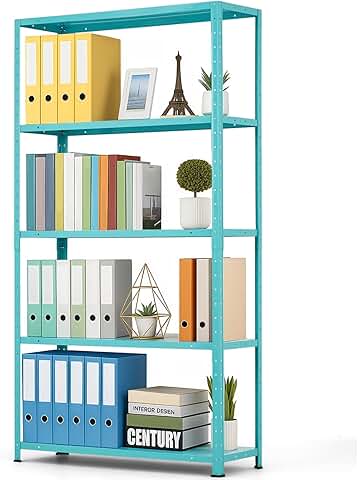Heavy Duty 5-Shelf Metal Storage Rack, 68" High