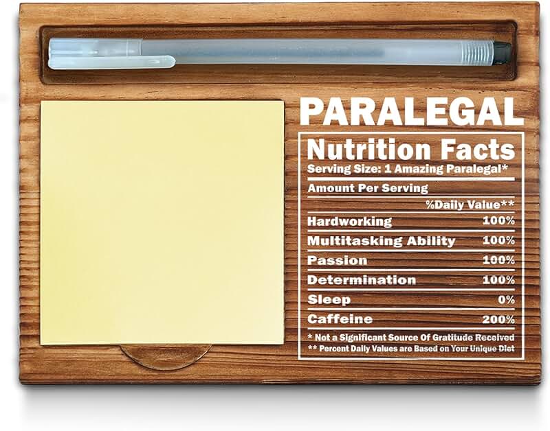 Paralegal Desk Organizer and Note Holder