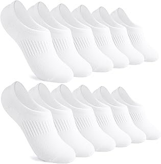 Women's Low Cut Cotton No Show Socks, 6 Pairs