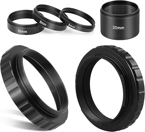 2-inch M48 extension tube kit for cameras and eyepieces