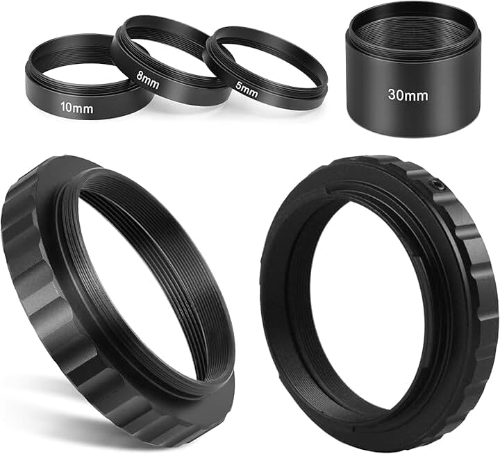 2-inch M48 extension tube kit for cameras and eyepieces