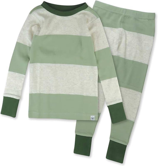 Baby boys 2-piece organic cotton pajamas
