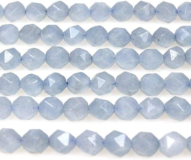 Best Selling 8mm Natural Aquamarine Beads for Jewelry