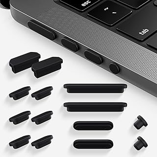 USB C Dust Plug Cover Set for Laptop and Accessories