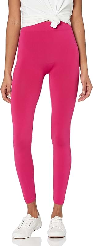 Women's Full-Length Seamless Microfiber Leggings