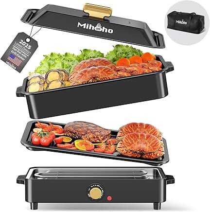 Large Capacity Non-stick Slow Cooker with Lid