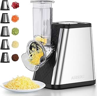 5-in-1 Electric Cheese Slicer and Shredder
