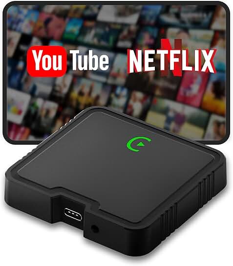 Wireless Carplay Adapter for iPhone and Android Auto