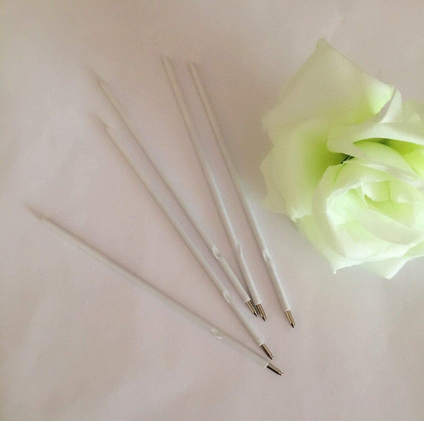 50 Black Medium Ballpoint Pen Refills, 1.0mm, Smooth Writing