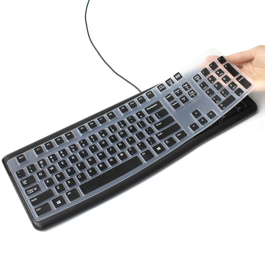 Silicone Keyboard Cover for Wired Desktop Keyboard