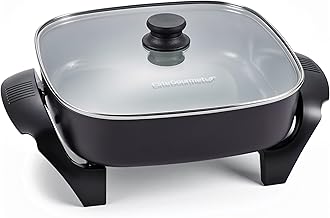 12-inch ceramic non-stick electric skillet
