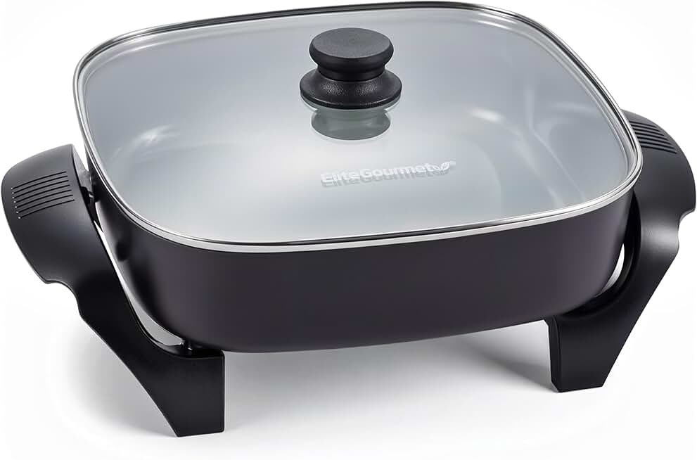 12-inch ceramic non-stick electric skillet