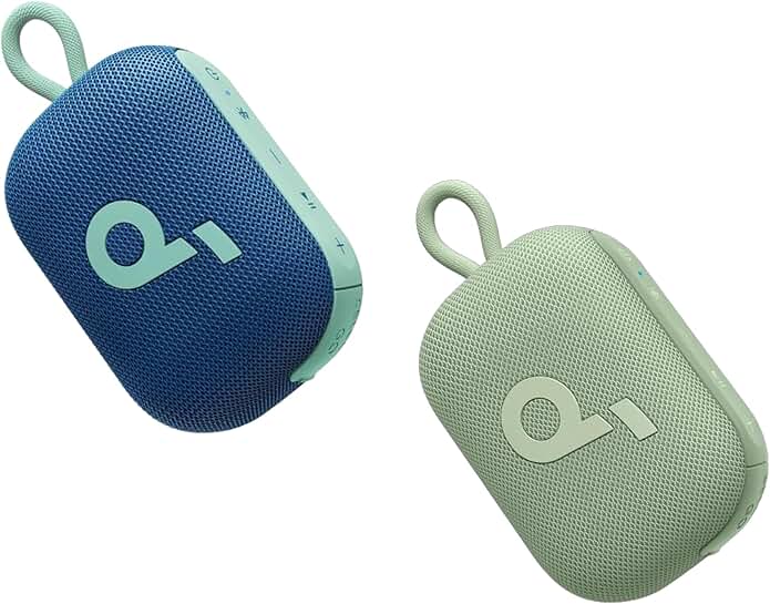 Portable waterproof Bluetooth shower speaker with 20-hour playtime