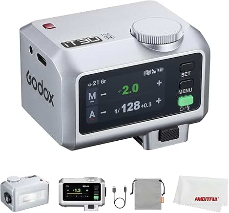 Mini Flash with TTL, HSS, Wireless, Touchscreen