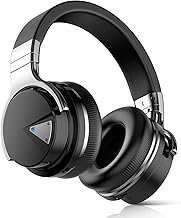 Wireless Noise-Canceling Over-Ear Headphones with Microphone