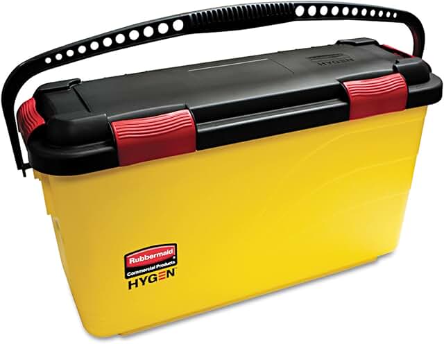 Charging bucket for 18-inch microfiber mop pads