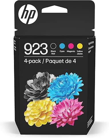 Black, Cyan, Magenta, and Yellow Ink Cartridges