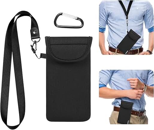 Large Soft Neoprene Phone Pouch for All Smartphones