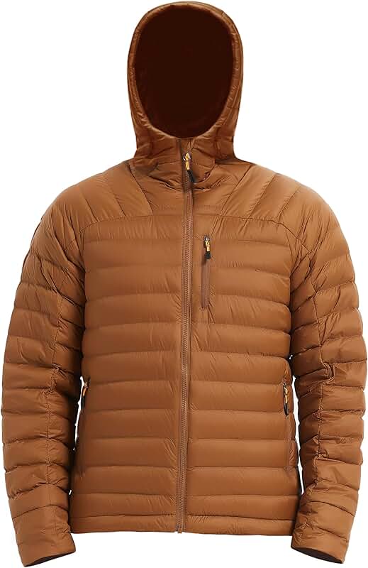 Men's Lightweight Insulated Water-Resistant Winter Puffer Jacket