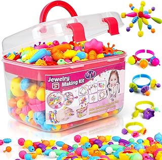Snap Beads Jewelry Making Kit for Kids Ages 4-8
