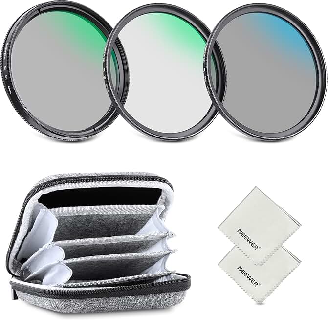 67mm ND Lens Filter Kit with Case and Cloth