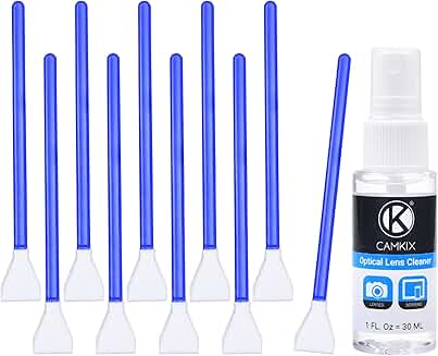 Sensor Cleaning Kit with 10 Swabs and Cleaner