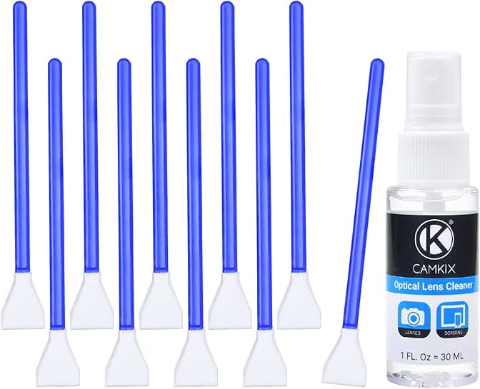 Sensor Cleaning Kit with 10 Swabs and Cleaner