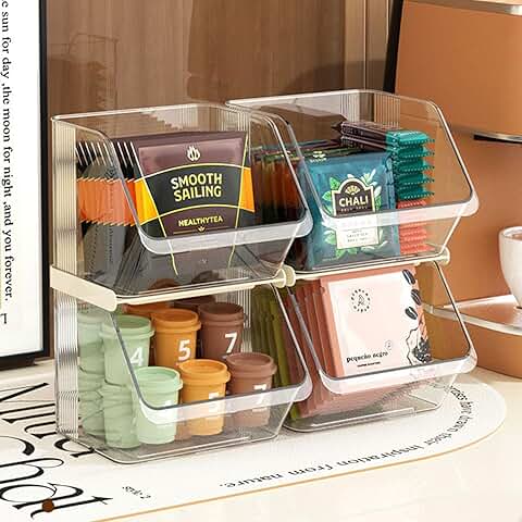 K Cup and Tea Bag Organizer for Coffee Bar
