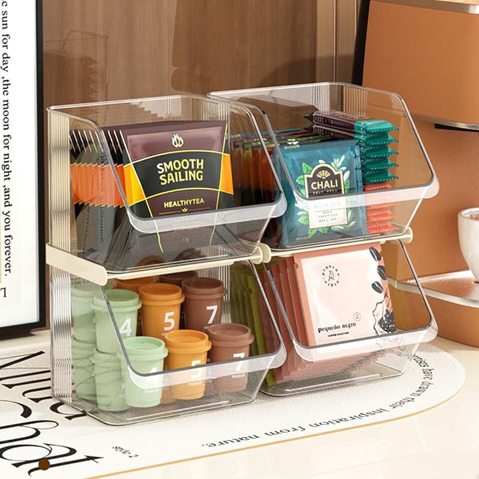K Cup and Tea Bag Organizer for Coffee Bar