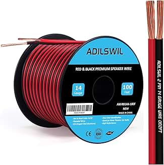 14 AWG 100FT Speaker and LED Wire