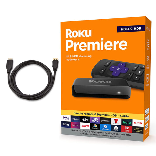 Streaming Media Player with HDMI Cable Bundle