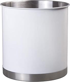 Large Stainless Steel Utensil Holder for Kitchen Countertop