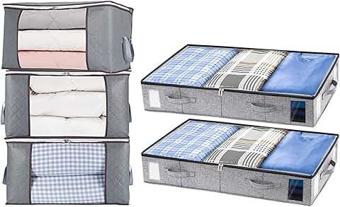 Comforter and Under Bed Storage Container Set