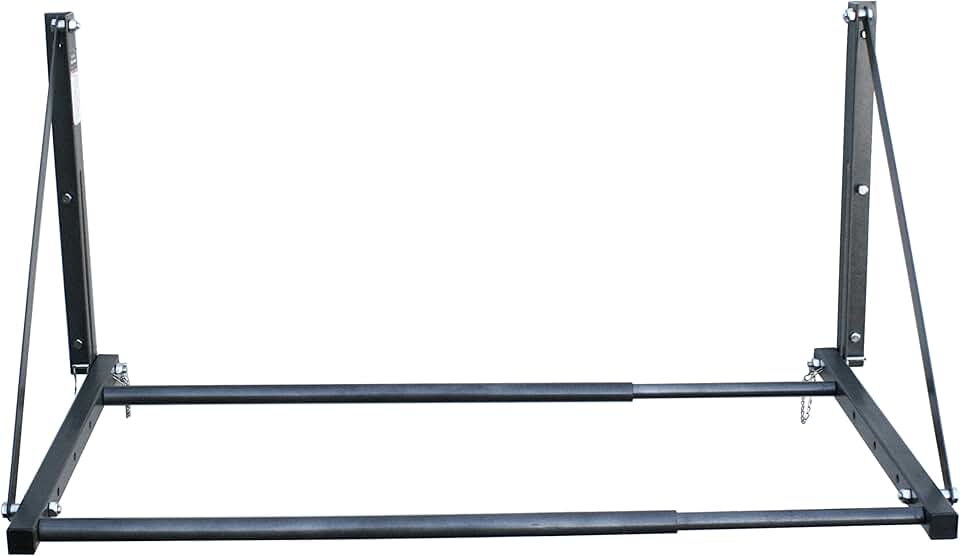 Adjustable Wall Mount Folding Tire Storage, 32-48 inches