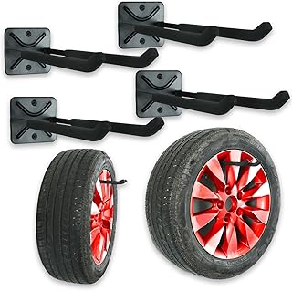 Heavy Duty Garage Wall Hooks with Screws and Anchors