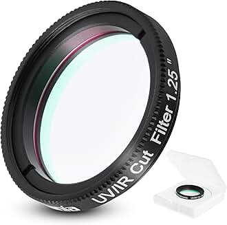 1.25-inch IR/UV Blocking Filter for Clear Planetary Images