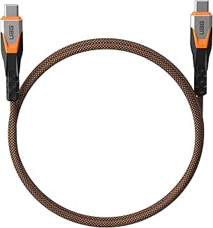 Rugged 2.5ft USB-C to USB-C Cable, 240W, 20Gbps