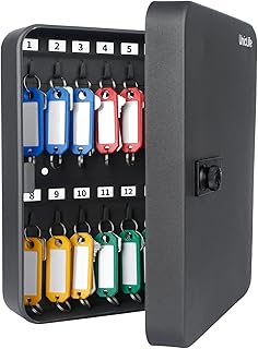 28-Position Key Cabinet with Combination Lock